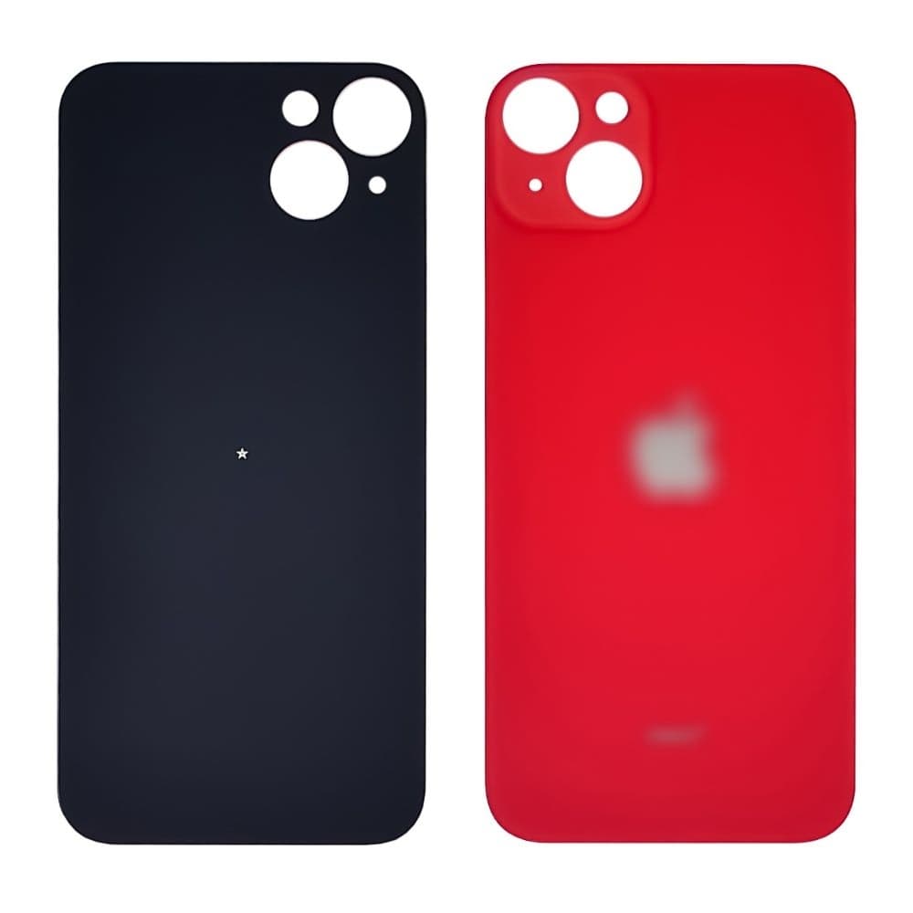 Задняя крышка Apple iPhone 14 Plus, красная, не нужно снимать стекло камеры, big hole, Original (PRC) | корпус, панель аккумулятора, АКБ, батареи