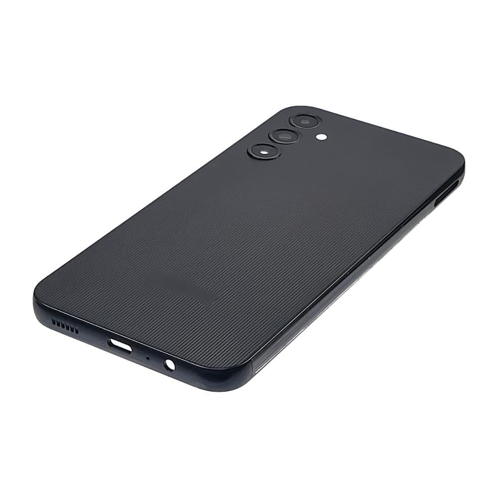 Задняя крышка Samsung SM-A145 Galaxy A14, черная, Original (PRC) | корпус, панель аккумулятора, АКБ, батареи