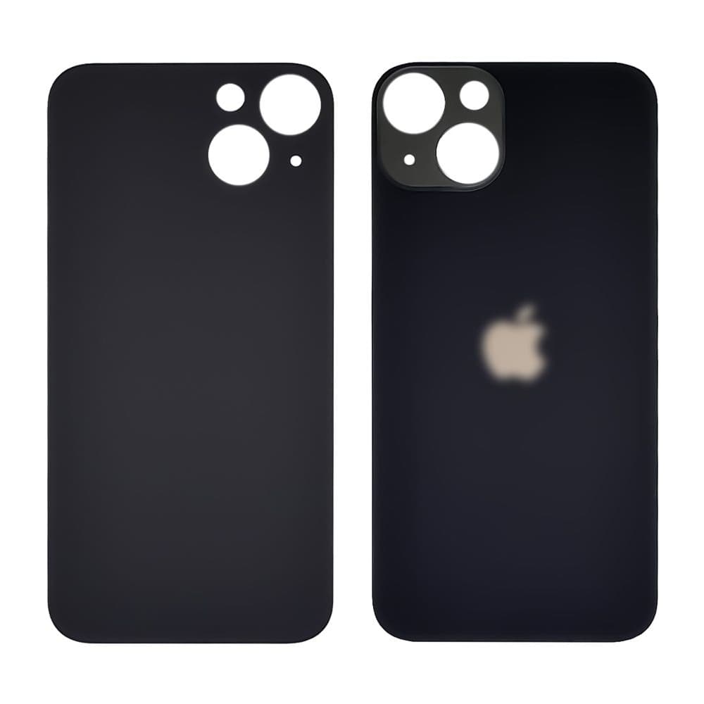 Задняя крышка Apple iPhone 13, черная, не нужно снимать стекло камеры, big hole, Original (PRC) | корпус, панель аккумулятора, АКБ, батареи