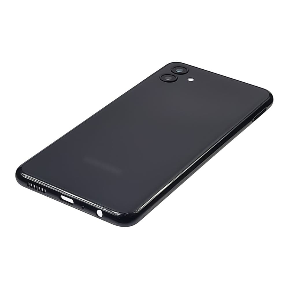 Задняя крышка Samsung SM-A045 Galaxy A04, черная, Original (PRC) | корпус, панель аккумулятора, АКБ, батареи
