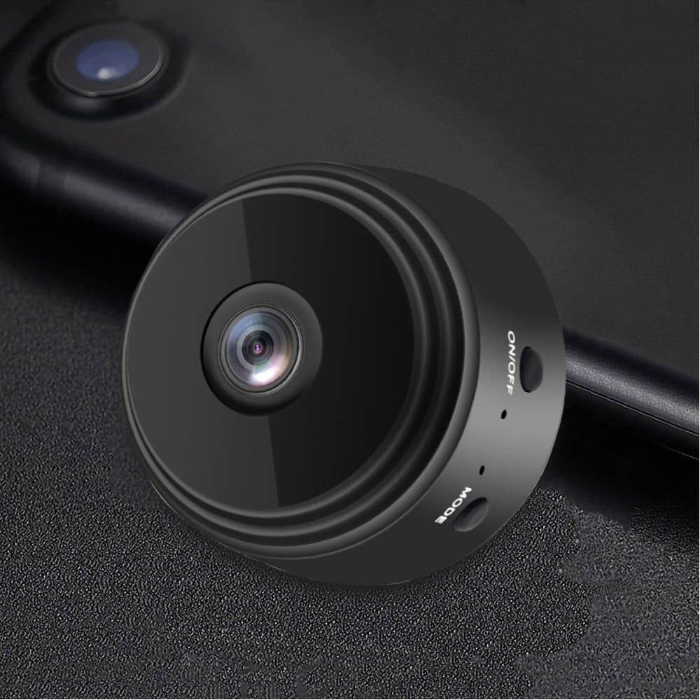 IP-камера Loosafe 150124-DA3 Mini camera, для видеонаблюдения, черная