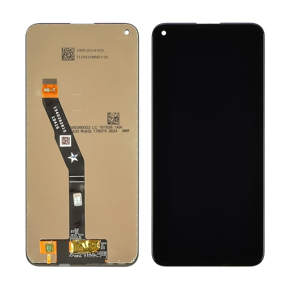 Дисплей Huawei P40 Lite E, Y7P, ART-L28, ART-L29, ART-L29N, чорний | з тачскріном | High Copy | дисплейный модуль, экран