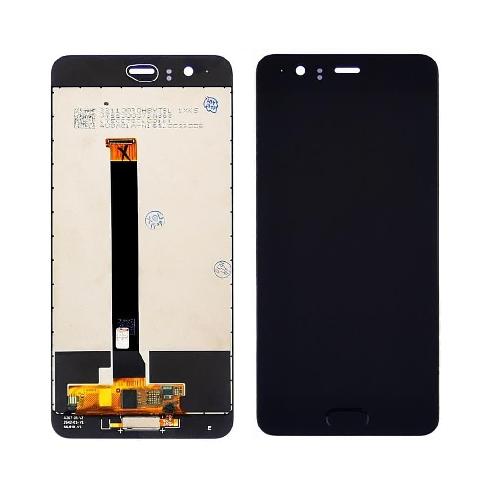 Дисплей Huawei P10 Plus, VKY-L09, VKY-L29, черный | с тачскрином | Original (PRC), с кнопкой HOME | дисплейный модуль, экран, монитор