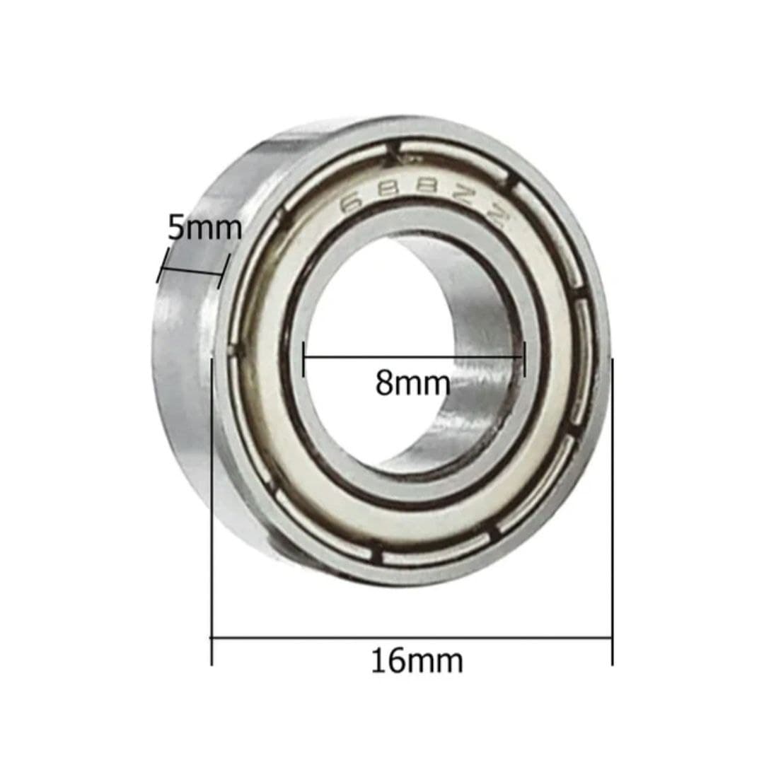 Шариковий підшипник 688zz, 8 x 16 x 5 мм | шариковый подшипник