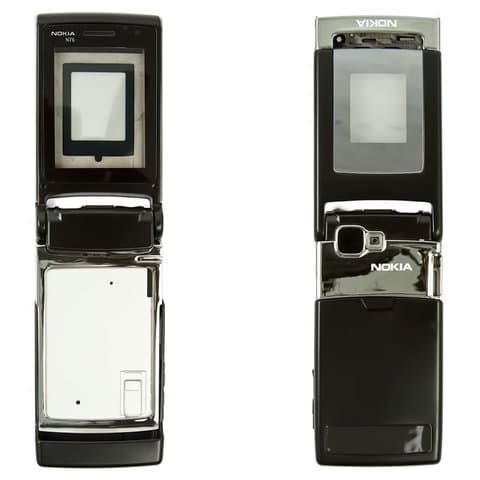Корпус Nokia N76, High Copy, чорний, (панель, панели)