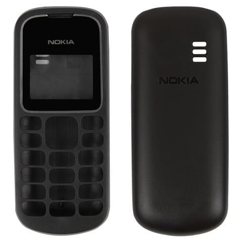 Корпус Nokia 1280, чорний, (качество AAA), (панель, панели)