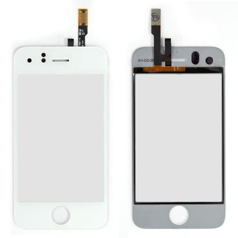 Тачскрин Apple iPhone 3G, белый | Original (PRC) | сенсорное стекло, экран