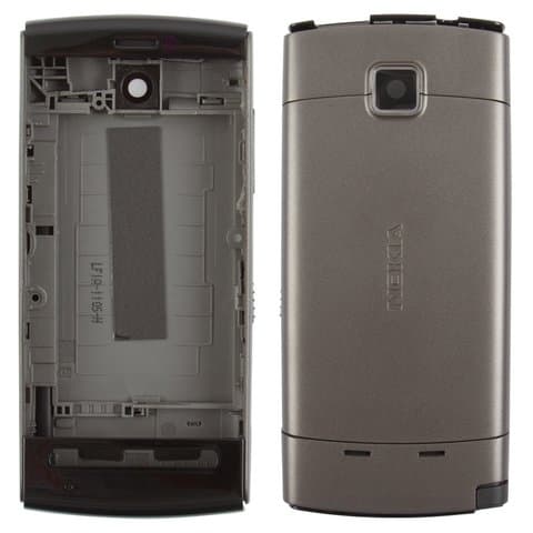 Корпус Nokia 5250, сірий, (качество AAA), (панель, панели)