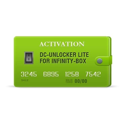 DC-Unlocker Lite активация Infinity-Box, Dongle