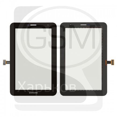 Тачскрин Samsung GT-P3100 Galaxy Tab 2, GT-P3110 Galaxy Tab 2, GT-P3113 Galaxy Tab 2, черный, оригинал | версия 3G | сенсорное стекло, экран