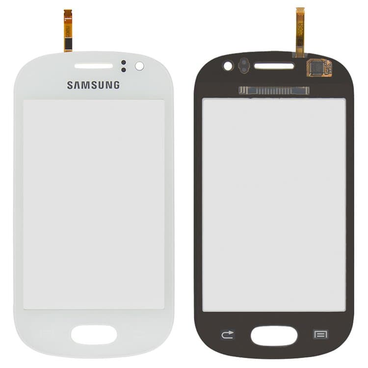 Тачскрин Samsung GT-S6810 Galaxy Fame, белый | оригинал | сенсорное стекло, экран