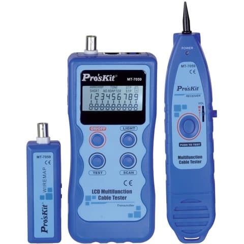 ProsKit MT-7059 - Тестер телекоммуникационных сетей и линий передачи данных