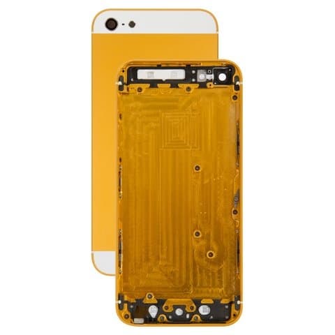 Корпус Apple iPhone 5, золотистий, Original (PRC), (панель, панели)