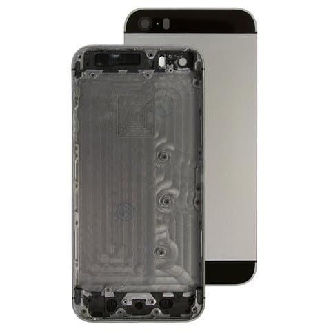 Корпус Apple iPhone 5S, чорний, Original (PRC), (панель, панели)