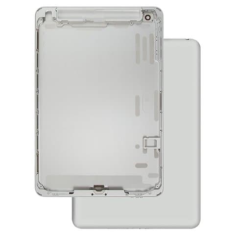Задняя крышка Apple iPad Mini, серебристая, версия 3G, Original (PRC) | корпус, панель аккумулятора, АКБ, батареи