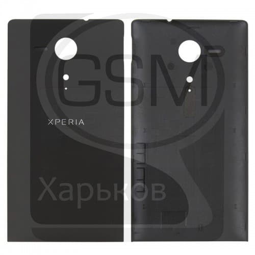 Задняя крышка Sony C5302 M35h Xperia SP, C5303 M35i Xperia SP, черная, оригинал | корпус, панель аккумулятора, АКБ, батареи