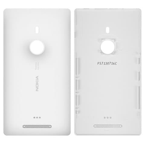 Задняя крышка Nokia Lumia 925, белая, Original (PRC) | корпус, панель аккумулятора, АКБ, батареи