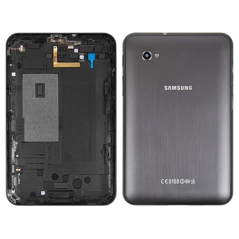 Корпус Samsung GT-P6200 Galaxy Tab 7.0 Plus, GT-P6210 Galaxy Tab Plus, сірий, Original (PRC), версия 3G, (панель, панели)