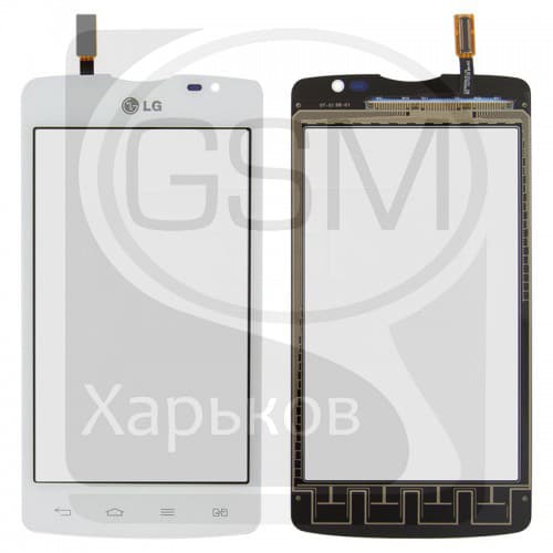 Тачскрин LG D380 L80 Dual SIM, белый | оригинал | сенсорное стекло, экран
