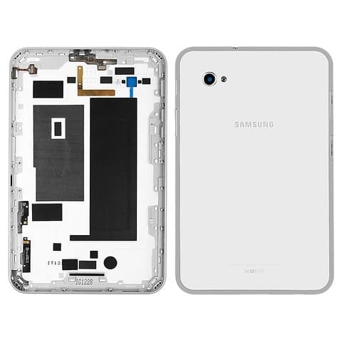 Корпус Samsung GT-P6200 Galaxy Tab 7.0 Plus, GT-P6210 Galaxy Tab Plus, белый, версия 3G, (панель, панели)