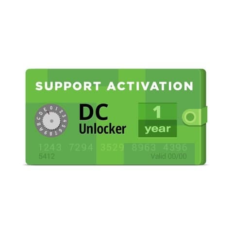 Активація DC-Unlocker (Поддержка на 1 год)