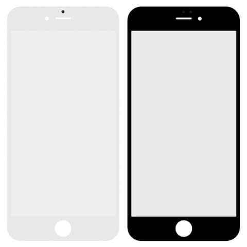 Стекло дисплея Apple iPhone 6 Plus, белое | стекло тачскрина