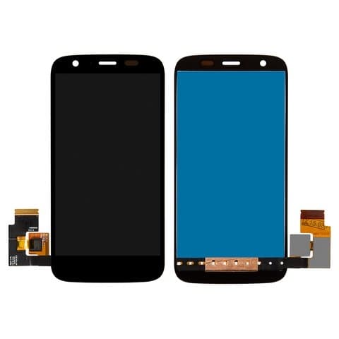 Дисплей Motorola Moto G, XT1032, XT1033, XT1036, чорний | з тачскріном | Original (PRC) | дисплейный модуль, экран