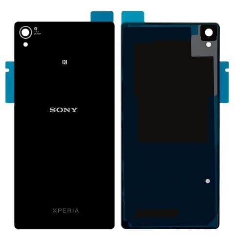 Задняя крышка Sony D6603 Xperia Z3, D6633 Xperia Z3 DS, D6643 Xperia Z3, D6653 Xperia Z3, черная, Original (PRC) | корпус, панель аккумулятора, АКБ, батареи