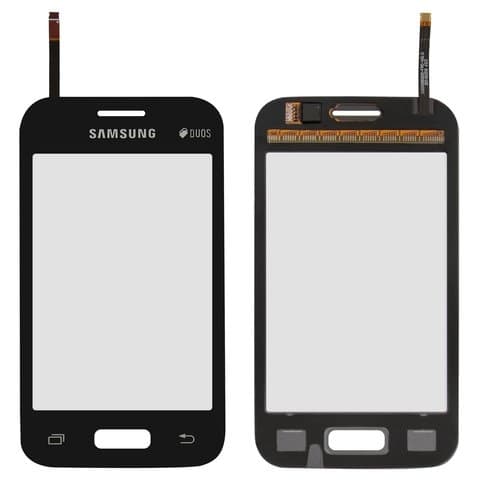 Тачскрин Samsung SM-G130E Galaxy Star 2 Duos, чорний | Original (PRC) | сенсорное стекло, экран