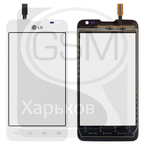 Тачскрин LG D285 Optimus L65 Dual SIM, белый | оригинал | сенсорное стекло, экран
