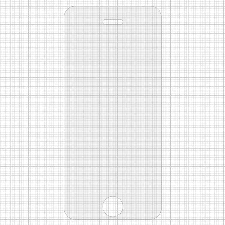Закаленное защитное стекло Apple iPhone 5, iPhone 5C, iPhone 5S, iPhone SE, совместимо с чехлом
