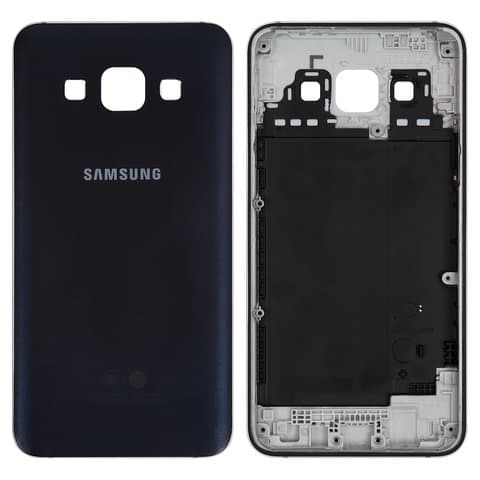 Задняя крышка Samsung SM-A300 Galaxy A3, синяя, Original (PRC) | корпус, панель аккумулятора, АКБ, батареи