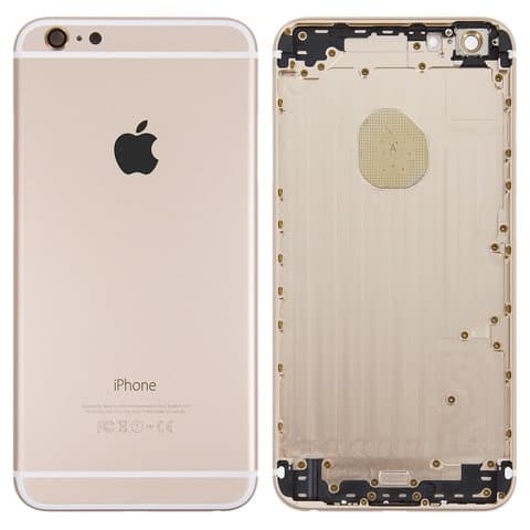 Корпус Apple iPhone 6 Plus, золотистий, Original (PRC), (панель, панели)