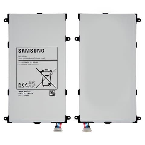 Аккумулятор Samsung SM-T320 Galaxy Tab Pro 8.4, SM-T321 Galaxy Tab Pro 8.4 3G, SM-T325 Galaxy Tab Pro 8.4 LTE, T4800E, T4800K, Original (PRC) | 3-12 мес. гарантии | АКБ, батарея