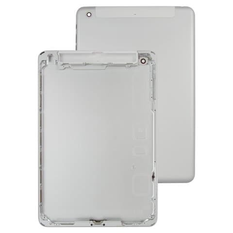 Задняя крышка Apple iPad Mini 2 Retina, серебристая, версия 3G, Original (PRC) | корпус, панель аккумулятора, АКБ, батареи