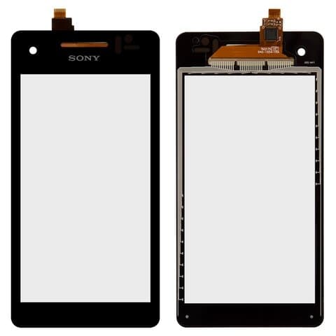 Тачскрин Sony LT25i Xperia V, чорний | Original (PRC) | сенсорное стекло, экран