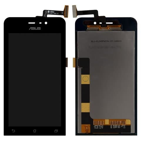 Дисплей Asus Zenfone 4 (A450CG), чорний | з тачскріном | Original (PRC) | дисплейный модуль, экран