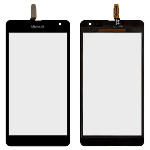 Тачскрин Microsoft (Nokia) Lumia 535 Dual SIM, RM-1090, черный, оригинал | CT2S1973FPC-A1-E | сенсорное стекло, экран