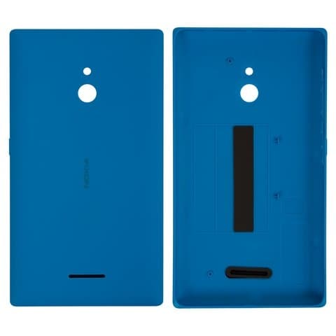Задняя крышка Nokia XL Dual Sim, голубая, с боковыми кнопками, Original (PRC) | корпус, панель аккумулятора, АКБ, батареи