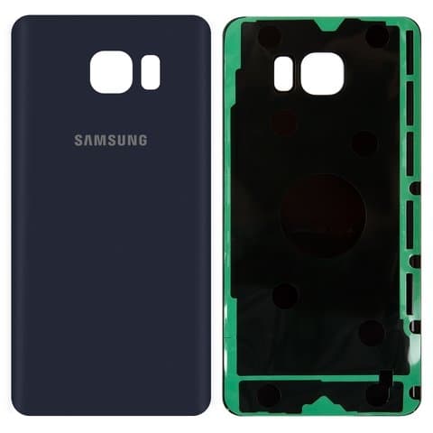 Задняя крышка Samsung GT-N9200 Galaxy Note 5, синяя, Original (PRC) | корпус, панель аккумулятора, АКБ, батареи