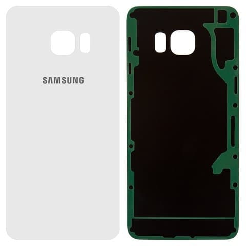 Задняя крышка Samsung SM-G928 Galaxy S6 EDGE Plus, белая, High Copy | корпус, панель аккумулятора, АКБ, батареи