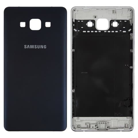 Задняя крышка Samsung SM-A700 Galaxy A7, синяя, Original (PRC) | корпус, панель аккумулятора, АКБ, батареи