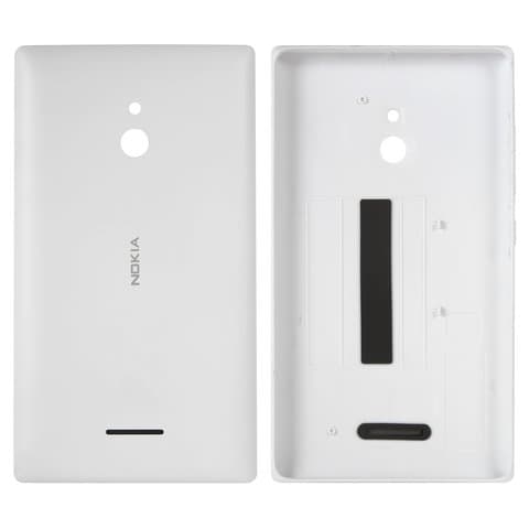 Задняя крышка Nokia XL Dual Sim, белая, с боковыми кнопками, Original (PRC) | корпус, панель аккумулятора, АКБ, батареи
