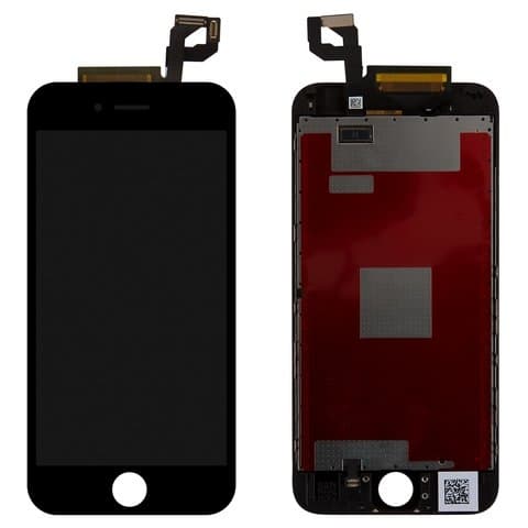 Дисплей Apple iPhone 6S, черный | с тачскрином | Original (PRC) | дисплейный модуль, экран, монитор