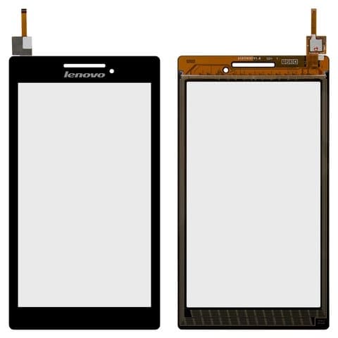 Тачскрин Lenovo Tab 2 A7-10, Tab 2 A7-20F, черный | Original (PRC) | сенсорное стекло, экран