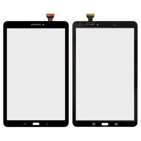 Тачскрин Samsung SM-T560 Galaxy Tab E 9.6, SM-T561 Galaxy Tab E, SM-T567, чорний | Original (PRC) | сенсорное стекло, экран