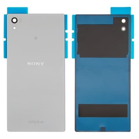 Задняя крышка Sony E6603 Xperia Z5, E6653 Xperia Z5, E6683 Xperia Z5 Dual, серебристая, Original (PRC) | корпус, панель аккумулятора, АКБ, батареи