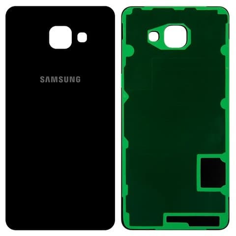 Задняя крышка Samsung SM-A710 Galaxy A7 (2016), черная, Original (PRC) | корпус, панель аккумулятора, АКБ, батареи