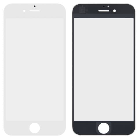 Стекло дисплея Apple iPhone 6, белое | стекло тачскрина