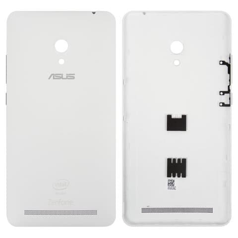 Задняя крышка Asus Zenfone 6 (A600CG), белая, Original (PRC) | корпус, панель аккумулятора, АКБ, батареи